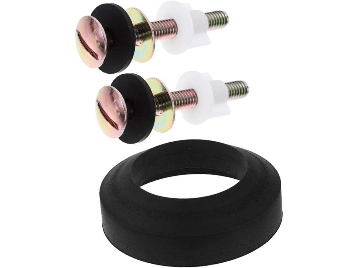 Conjunto De 3 Parafusos De Vedação Para Assento De Vaso Sanitário.