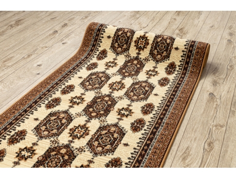 Passadeira Bcf Zegary Bege 80 cm