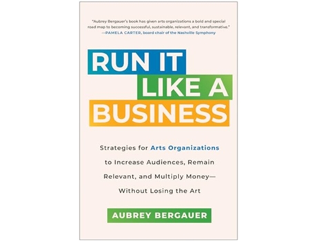 Livro Run It Like a Business de Aubrey Bergauer (Inglês - Capa Dura)