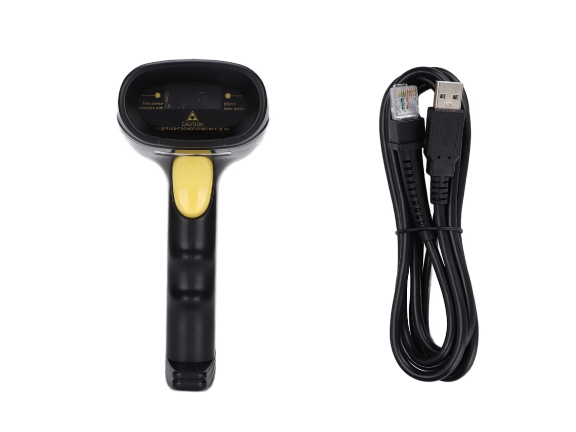 Leitor De Código De Barras (leitura Usb, Resistente A Impactos)