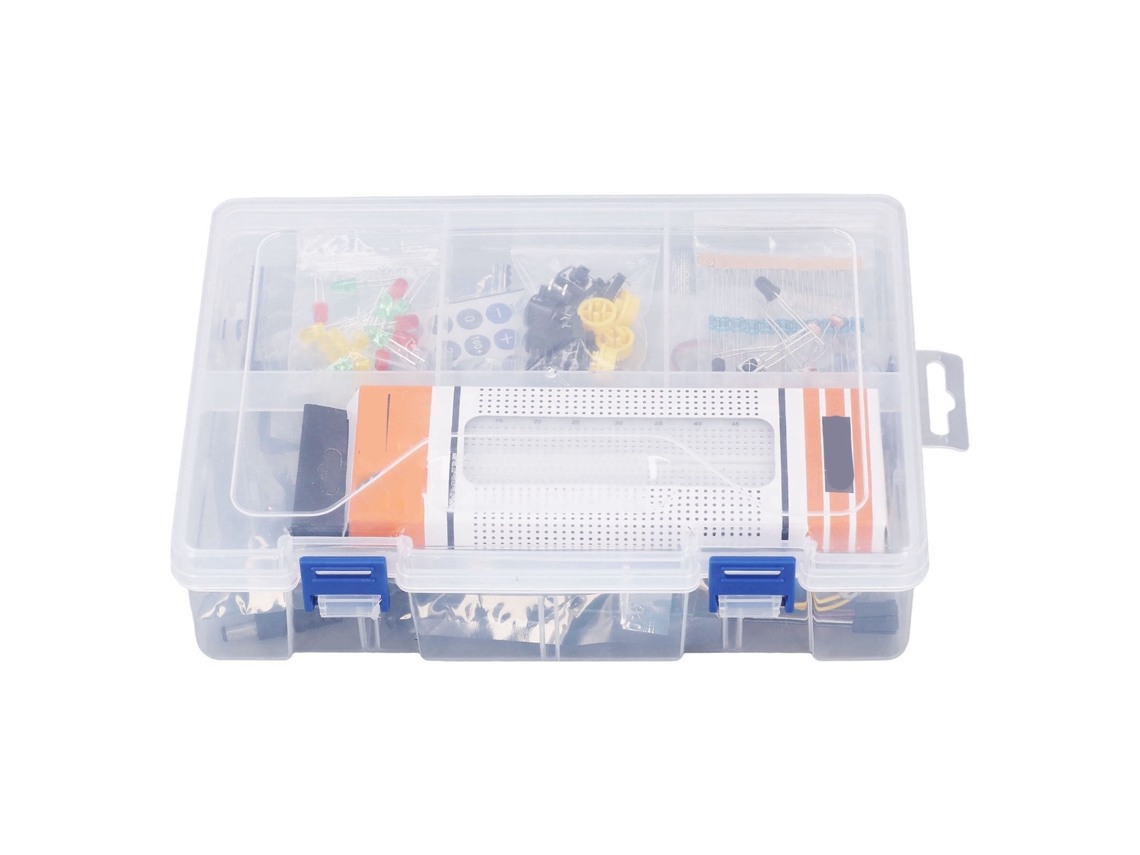 Kit Inicial De Projetos Eletrônicos Com Motor De Passo E Acessórios Para Desenvolvimento Wemos Wifi