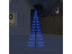 Vidaxl Led Árvore De Natal 200 Leds Azul 180 Cm