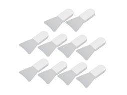 10 Peças De Aplicadores De Máscara Facial De Silicone Mini Suaves Para Skincare, Com Mão Ergonômica E Multiuso