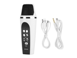 microfone alterador de voz mini 4 modos para ios android smartphone pc com jack 3,5mm com S/MARCA