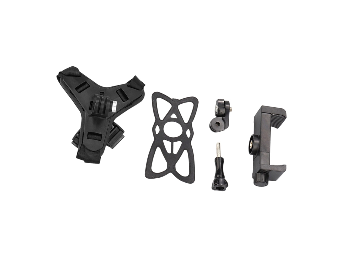 Conjunto De 5 Peças De Suporte Para Cinto De Cabeça De Motocicleta, Suporte Seguro Para Câmera De Celular, Equipamento Para Motocross Aquaforge