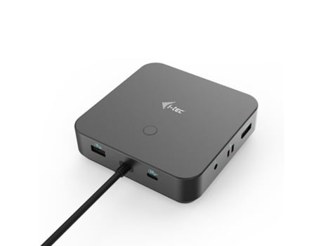 Dock Station I-TEC > Base & Duplicador de Portas com Fios USB 3.2 GEN 1 (3.1 GEN 1) TYPE-C Preto - C31TRI4KDPDPRO100