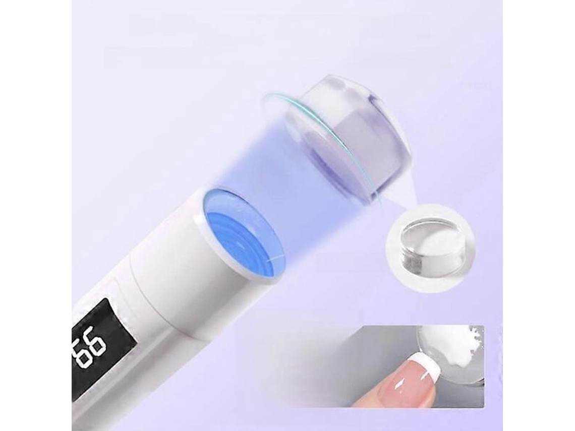 Lâmpada De Unhas Em Forma De Caneta Com Display Led Integrado Para Eficiência Eficiente E Uniforme