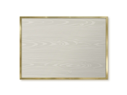 Magnetic Board Beige Grain For The Living Room Espelharte (70x50 Cm)