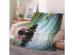 Manta de Flanela Fansu Estampa 3d Quente e Macia Microfibra Ideal para o Inverno Perfeita Cama Ou Sofá Adequad