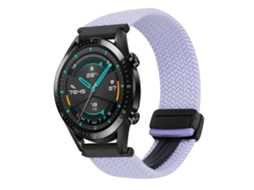 Pulseira Trançada Com Fecho Magnético Para Huawei Watch Gt 2 42mm 20mm