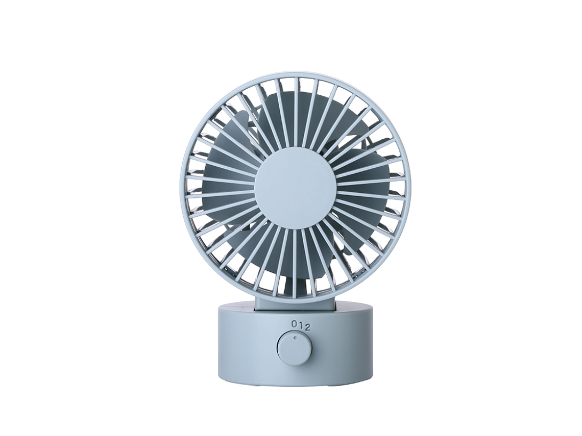 Laxiscreed Ventilador De Mesa Usb Ajustável Para Escritório E Estudo, Compacto E Moderno