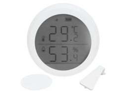 Sensor Zigbee De Temperatura E Umidade Laxiscreed Para Casa Inteligente