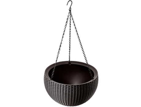 Keter Hanging Planter Gancho e Corrente Mocha Kadax Planter