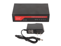 Switch De Rede De 100mbps De 5 Portas (divisor Ethernet, Conveniente Para Uso Doméstico)