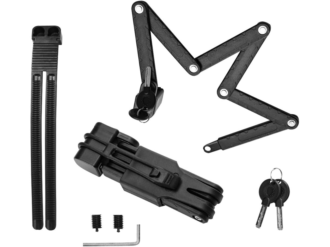 Lurelia Cadeado Bicicleta, Antirroubo, À Prova Água, Portátil, 6 Cmx18cm, 6cm