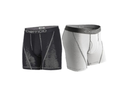 Conjunto de 2 Calcinha Boxer Masculina Exofficio Sport Mesh 6 Polegadas Tamanhos EUA