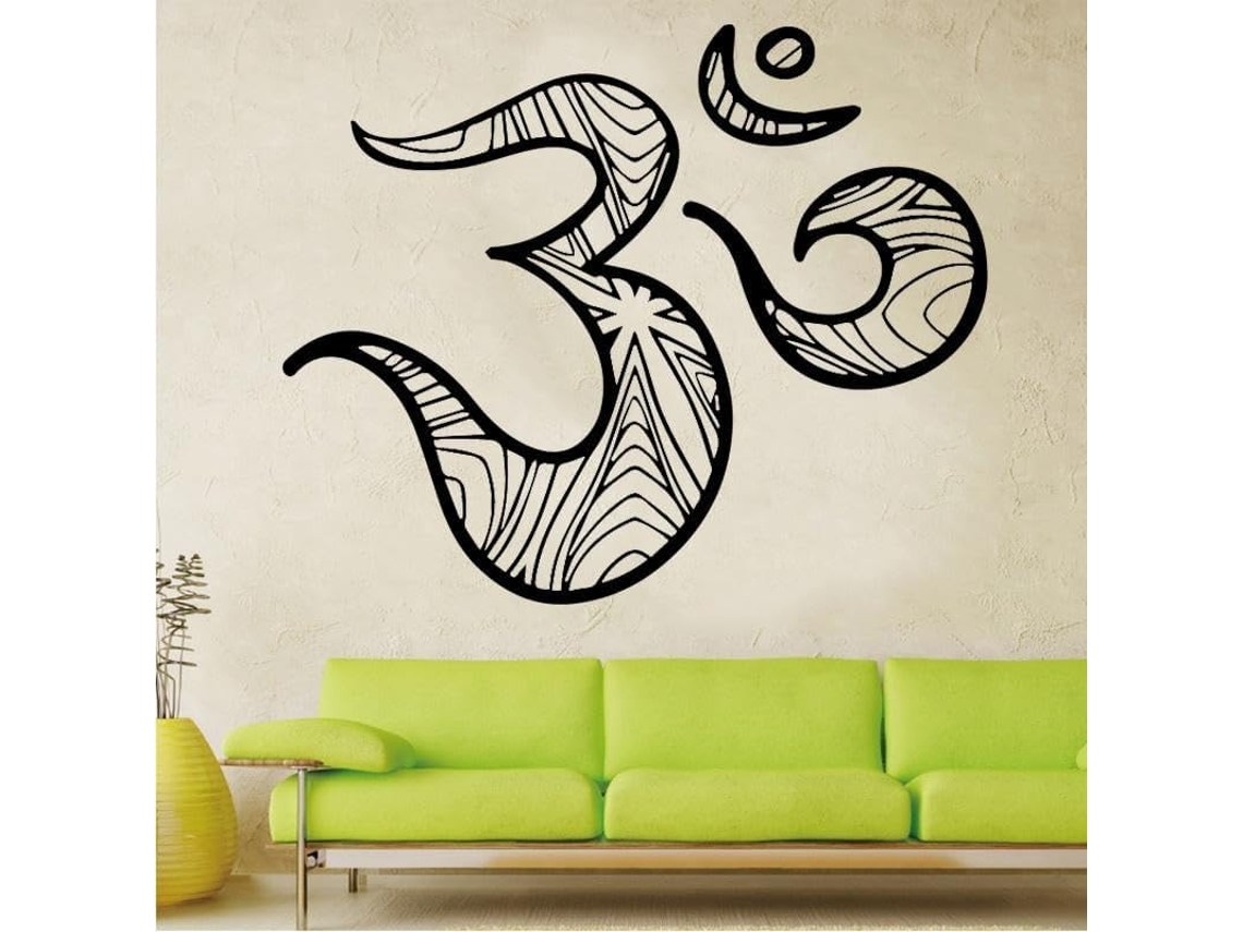Adesivo De Parede Criativo Em Pvc Com Pintura Decorativa, Estilo Moderno, 58 X 47 Cm