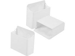 Organizador de Mesa Ganazono Com 3 Caixas Canetas E Marcadores, Com Ventosa, Ideal Quadros Brancos E