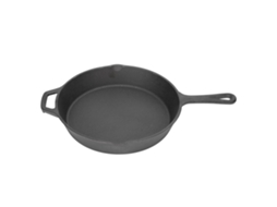 Frigidaire de ferro fundido, 25 cm, antiaderente, cozimento rápido e uniforme, para forno grill Fogão