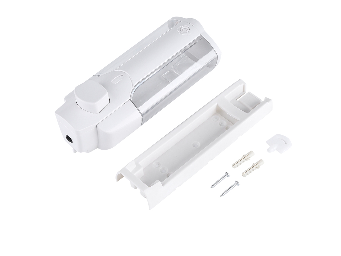 Dispensador de Sabão/locão Manual Parede 350ml Abs À Prova D'água Banheiro Cozinha S/MARCA
