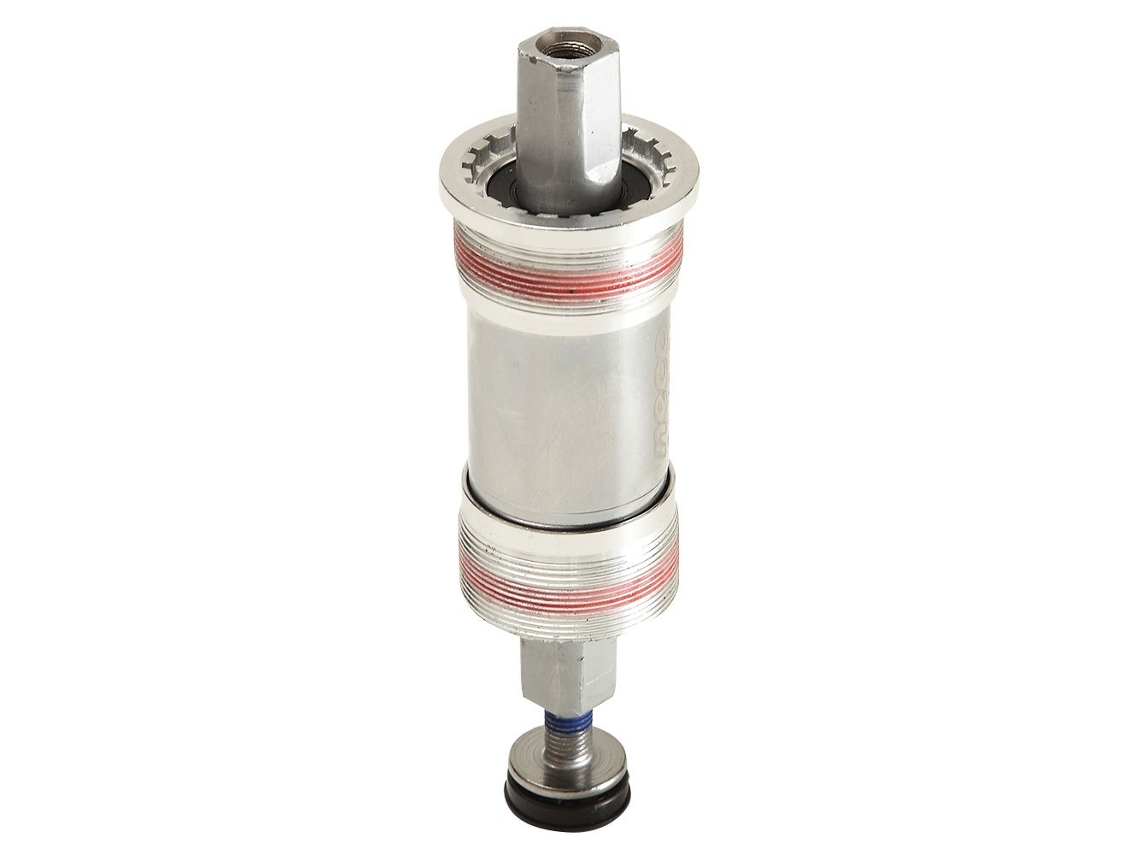 Eixo Pedaleiro Bsa Prateado 68 Mm / 122.5 Mmmvtek