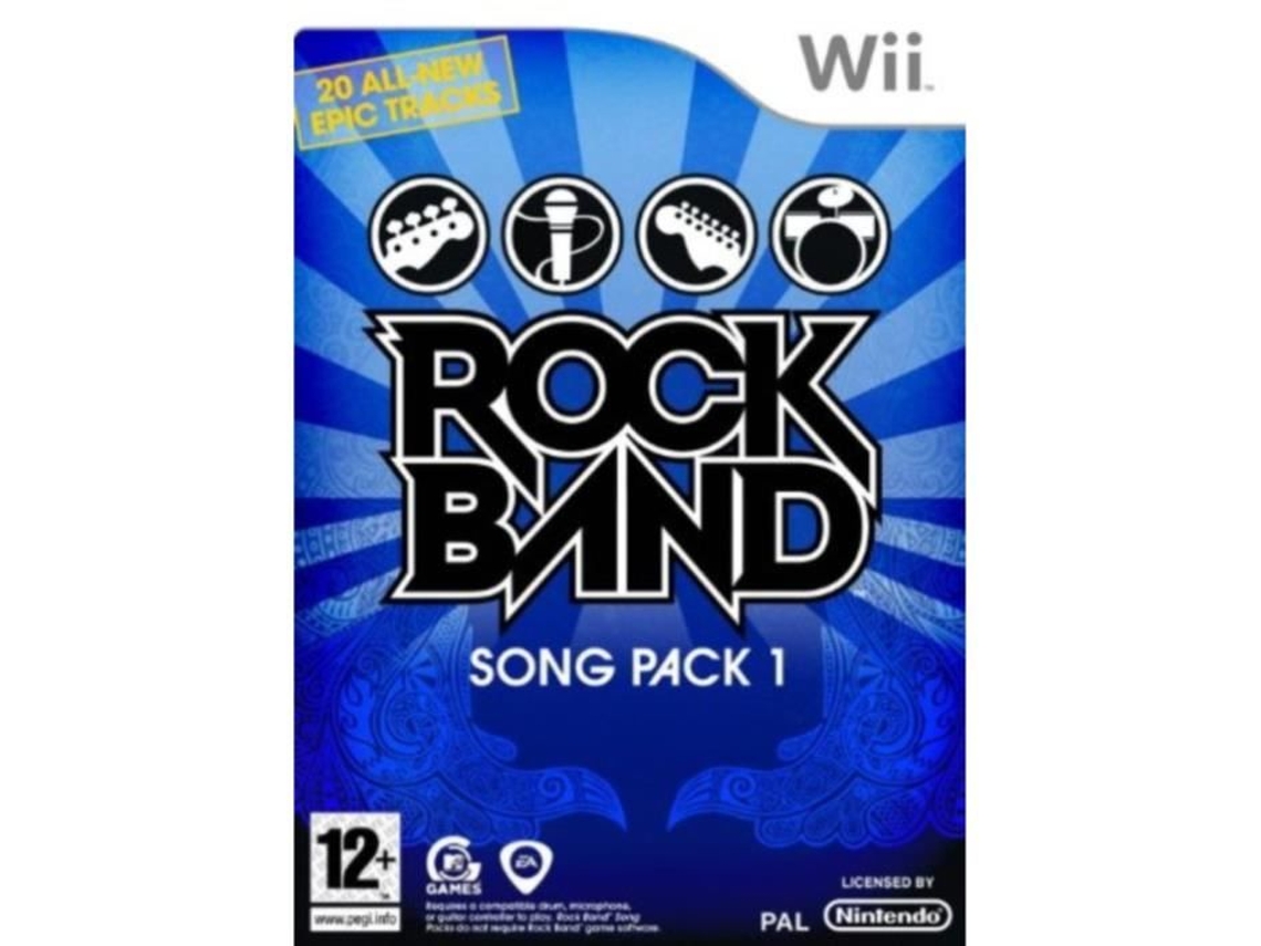 Pacote de Músicas Do Rock Band 1 Nintendo Wii Importação Do Reino Unido