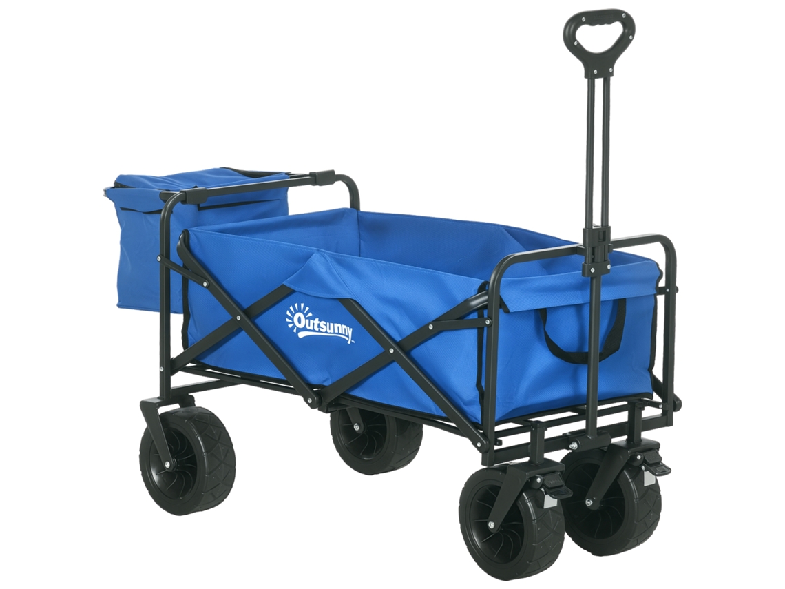 Carrinho de transporte com bolsa térmica removível capacidade 100kg BTFORUS