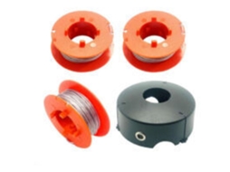 Compatível com Bosch Art 23/26/30 Easytrim e Combitrim F016800175 F016l71088, Kit com 3 Carretéis de Fio para Aparador de Grama AQUAFORGE