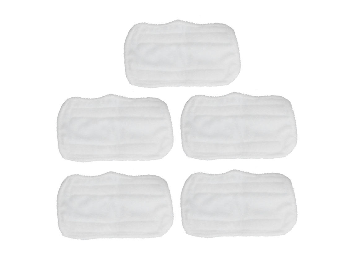 5pcs Pano de Móvel Microfibra Branco Compatível com Shark Xt3010 S3111 S1001 S3101 Sp100k