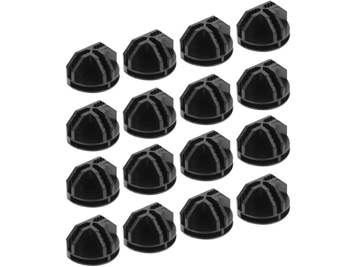 Conjunto De 16 Conectores Plásticos Para Organizadores Modulares, Ideais Para Prateleiras Aramadas E Armários Modulares