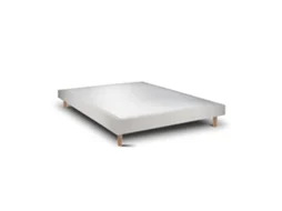 Sommier Rígido 15 Milano  Cement Pés Redondos 190 X 135 Cm Altura 30 Cm Indream