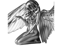 Escultura Ângel Decoração Resina Estátua Worten