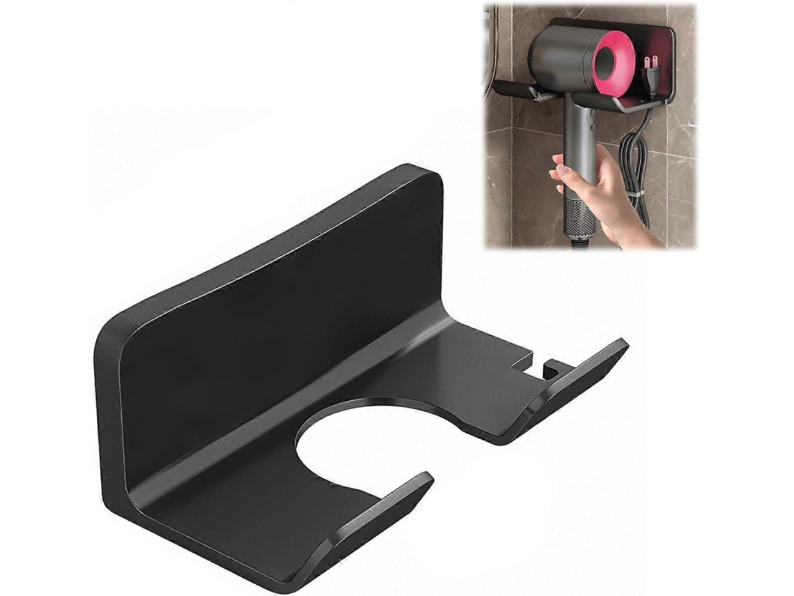 Suporte de Parede para Secador Cabelo, Aço Inoxidável Organizador Cabelo Hotel, Banhei GOKOCO