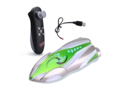Vermelhahuican 809 Mini Lancha Rc Alta Velocidade 2 Motores Luz Led Rotação 360° Brinquedo Piscina MDUG