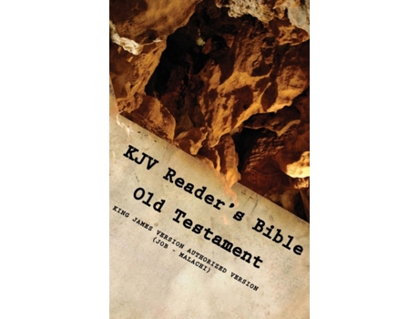 Livro KJV Reader's Bible (Old Testament) JOB - MALACHI Dw Christian Press (Inglês)