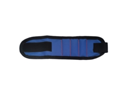 Suporte De Ferramentas Para Pulseira Com 3 Linhas De Atrito Magnético Organizador Para Parafusos Pregos Fixadores Azul Escuro