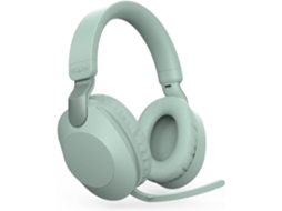 Fones De Ouvido Sem Fio Aqxreight 5 4, Modelo Over Ear Para Jogos, Com Microfone Giratório, Entrada Para Chamada