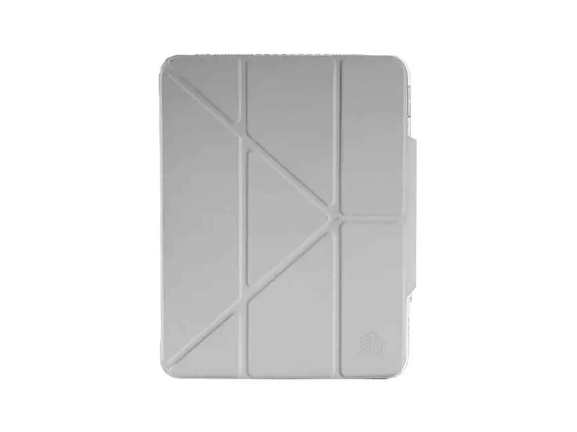 Capa Protetora Stm Goods Para Ipad Air 11 Folio Opp Cinza