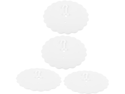 Conjunto De 4-ganchos Plástico Adesivos Para Dossel Cama, Ganchos De Substituição Para Dossel Cama Casa