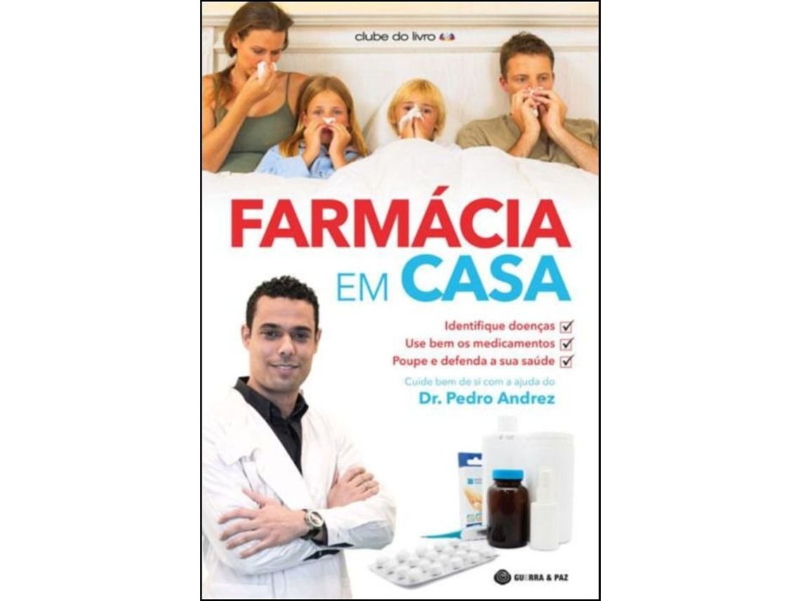 Livro Farmácia em Casa de Pedro Andrez