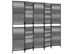 Room Divider, Room Dividers Vidaxl Preto Rattan / Vime (245 X 200 Cm)