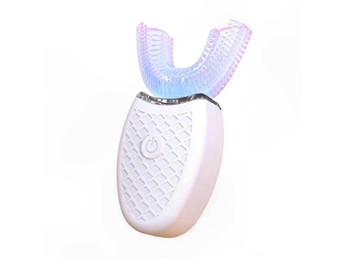 Escova de Dentes Elétrica Silicone em Formato U para Clareamento e Cuidados com os Adultos. GOKOCO