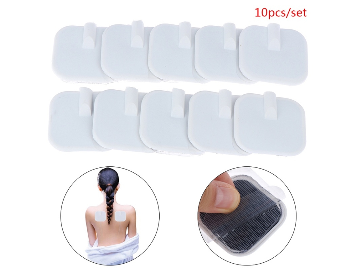 Lurelia Estimulador Muscular Leve Acolchoado, Macio E Agradável À Pele, Pegajoso, Branco