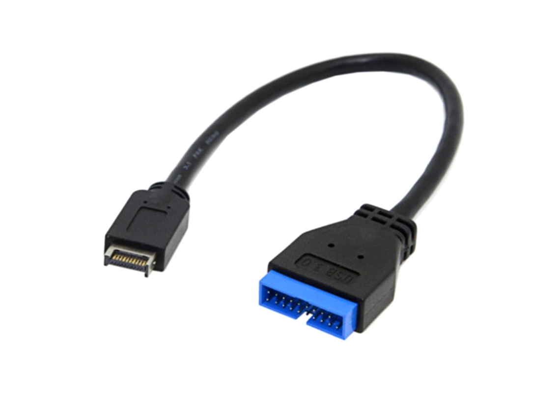 Usb 3.0 Macho De 20 Pinos Para Substituição Fêmea Do Cabo Do Adaptador Do Cabo De Extensão Do Usb 3.1