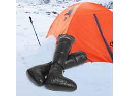 Yncm-botas De Dormir Quentes De Pluma Nylon Para Camping