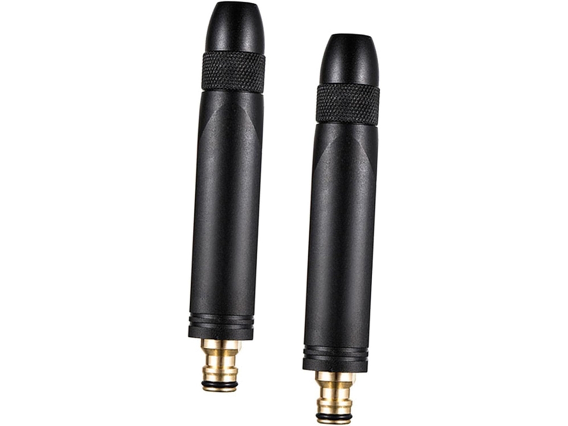 Conjunto De 2 Pistolas Água Com Bico Metal Para Mangueira Jardim,