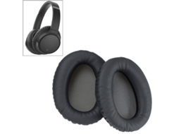 Almofada Para Auscultadores Sony Wh-ch710n De Orelhas De Espuma Macia Preto