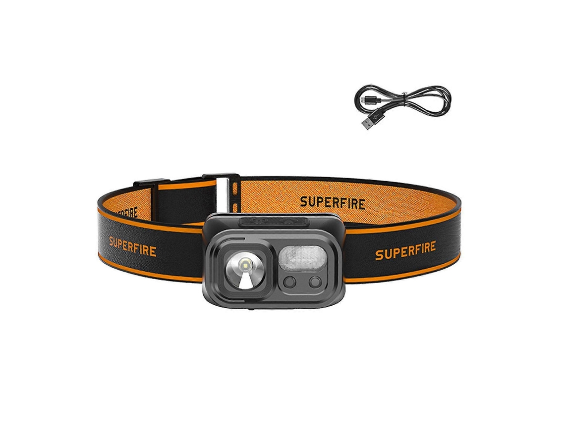 Lanterna De Cabeça Led Super Brilhante Recarregável Por Usb Para Pesca Ao Ar Livre, Caminhadas E Acampamentos. Olysi Shop