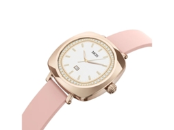 Smartwatch 1.19 Amoeled Com Monitor De Saúde Feminina Ouro Rosa Yizhood