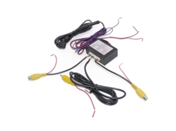 Caixa de Controlo Bidirecional HALINUIA para Câmara de Reversão (inversão de Imagem, Comutação Automática, Visão Traseira e Frontal)